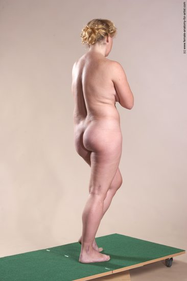 Nude Woman White Standing poses - ALL Average medium blond Standing poses - simple Pinup