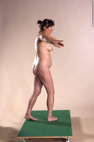 Nude Woman White Standing poses - ALL Average medium brown Standing poses - simple Pinup