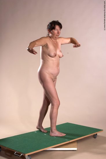 Nude Woman White Standing poses - ALL Average medium brown Standing poses - simple Pinup