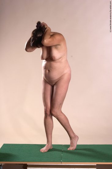 Nude Woman White Standing poses - ALL Average medium brown Standing poses - simple Pinup