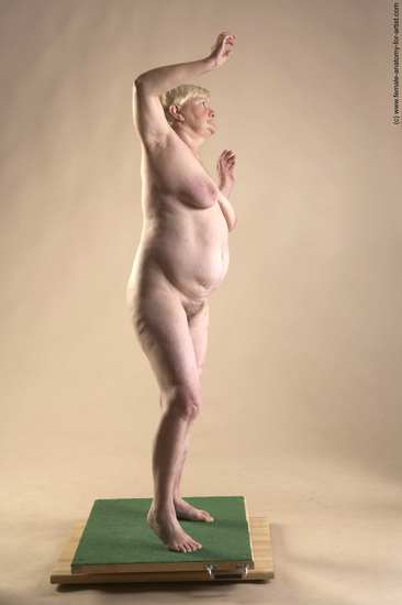 Nude Woman White Standing poses - ALL Average short blond Standing poses - simple Pinup