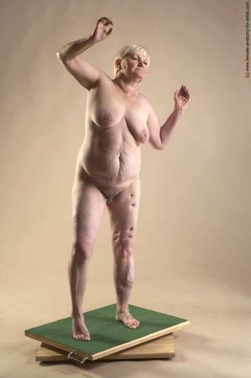 Nude Woman White Standing poses - ALL Average short blond Standing poses - simple Pinup