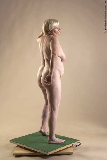 Nude Woman White Standing poses - ALL Average short blond Standing poses - simple Pinup