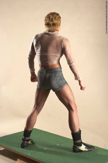 Casual Woman White Standing poses - ALL Muscular medium blond Standing poses - simple Academic