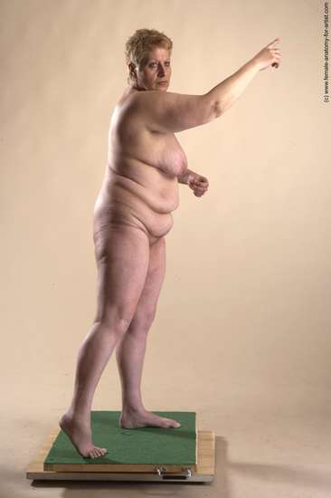 Nude Woman White Standing poses - ALL Average short blond Standing poses - simple Pinup