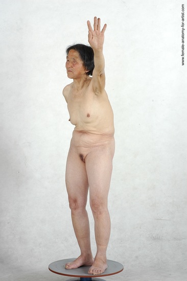 and more Nude Woman Asian Standing poses - ALL Slim medium black Standing poses - simple Pinup