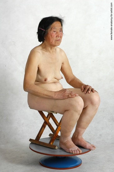 and more Nude Woman Asian Sitting poses - ALL Slim medium black Sitting poses - simple Pinup