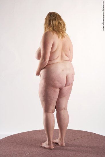 Nude Woman White Standing poses - ALL Overweight medium blond Standing poses - simple Pinup