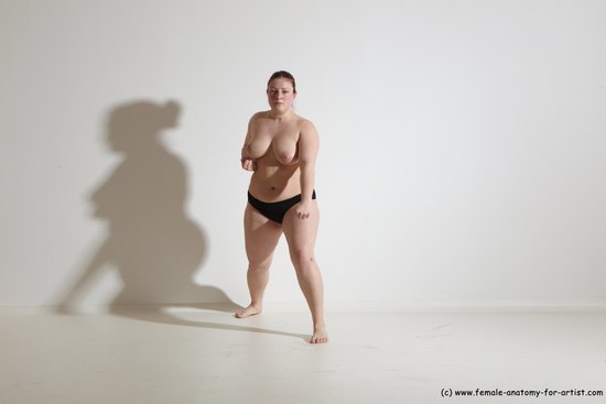 Nude Martial art Woman White Standing poses - ALL Average medium colored Standing poses - simple Dynamic poses Pinup