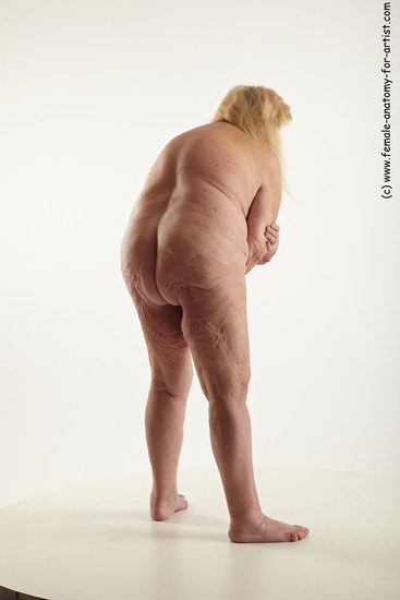 and more Nude Woman White Standing poses - ALL Overweight long blond Standing poses - simple Pinup