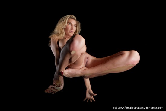 Nude Woman Multi angle poses Pinup