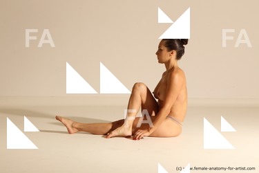 Nude Woman Dynamic poses Pinup