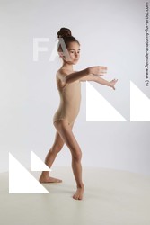 Underwear Woman White Standing poses - ALL Slim long brown Standing poses - simple Standard Photoshoot  Academic