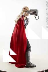 Woman White Standing poses - ALL Slim long blond Standing poses - simple Fighting Standard Photoshoot Academic