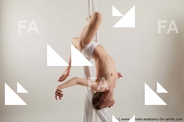 Nude Woman White Laying poses - ALL Slim medium brown Standard Photoshoot Pinup