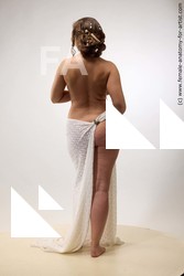 Nude Woman White Standing poses - ALL Slim long brown Standing poses - simple Standard Photoshoot Pinup