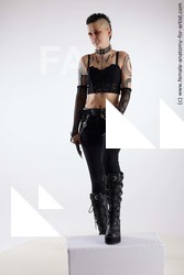 Casual Woman White Standing poses - ALL Slim short black Standing poses - simple Standard Photoshoot Academic