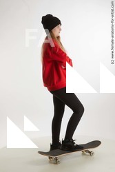 Casual Woman White Standing poses - ALL Slim long brown Standing poses - simple Standard Photoshoot  Academic