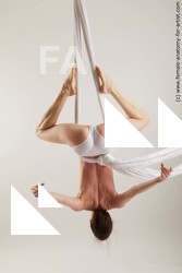 Nude Woman White Laying poses - ALL Slim medium brown Standard Photoshoot Pinup