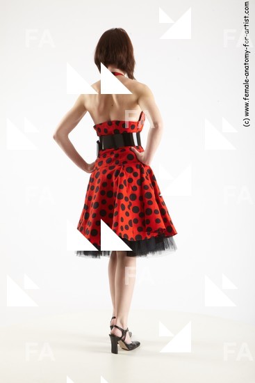 Casual Woman White Standing poses - ALL Slim medium brown Standing poses - simple Standard Photoshoot Academic