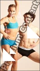 Human Anatomy poses - Samba