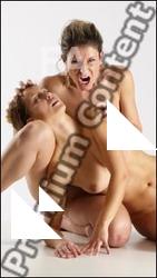 Stereoscopic 3D reference of Aurelie & Alojzia