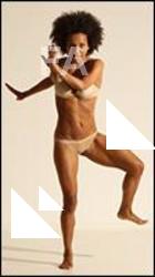 Modern Aerobic reference poses of Holly