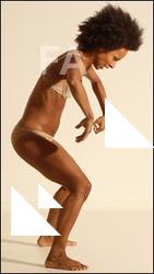 Modern aerobic reference poses of Holly