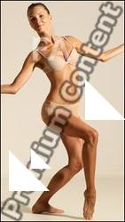 Modern aerobic poses of Kristyna