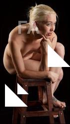 Sitting reference poses of Marsha