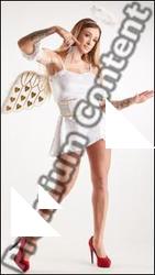 X-mas poses of Daisy Lee III.