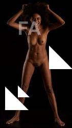 Standing reference poses of Luna Corazon