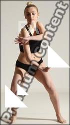 Modern dance poses of Anavi