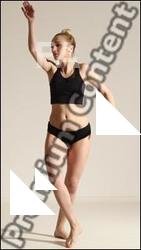 Modern dance poses of Anavi