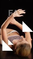 Laying reference poses Sarah