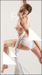 Aerial silk reference poses Tracey