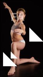 Kneeling reference poses Sarah