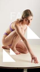 Kneeling reference poses Ashley