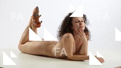 Laying reference poses Opal