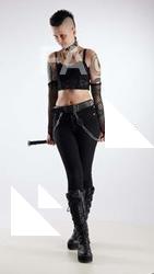 Standing reference poses Quisha