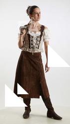 Fighting reference poses Zolzaya