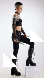 Standing reference poses Quisha