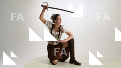 Fighting reference poses Zolzaya