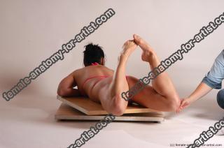 bodybuilder laying 095