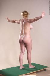 Nude Woman White Standing poses - ALL Average medium blond Standing poses - simple Pinup