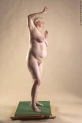 Nude Woman White Standing poses - ALL Average short blond Standing poses - simple Pinup