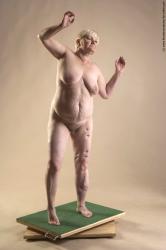 Nude Woman White Standing poses - ALL Average short blond Standing poses - simple Pinup