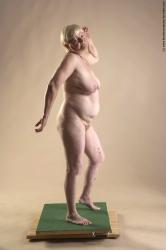 Nude Woman White Standing poses - ALL Average short blond Standing poses - simple Pinup