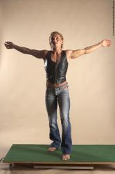 Casual Woman White Standing poses - ALL Muscular medium blond Standing poses - simple Academic
