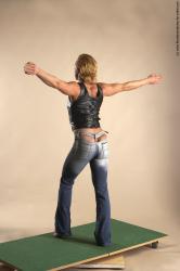 Casual Woman White Standing poses - ALL Muscular medium blond Standing poses - simple Academic